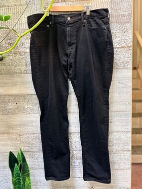 Abercrombie & Fitch | "Rustin" Athletic Slim Stretch Black Jeans - Men's 34x28.5